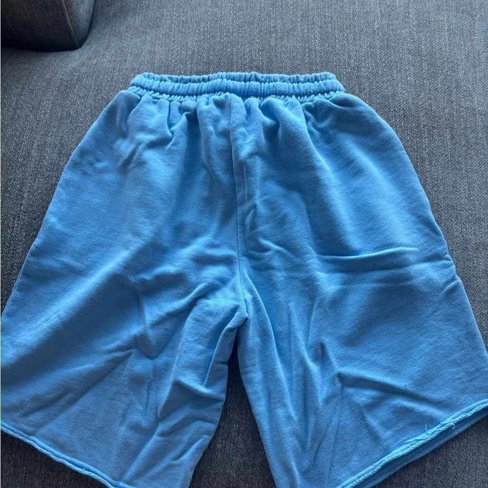 NWT! Eleven Paris UNISEX Piano Blue Shorts Size Medium